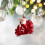 FloHua Christmas tree hanging balls black irregular 2 pcs 5