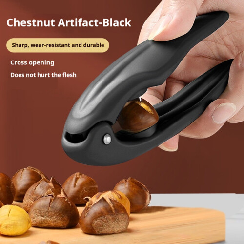 Multifunctional Chestnut Opener Clip – Compatible with Sharp Cutting Peeler Tool for Chestnuts, Hazelnuts & More 2