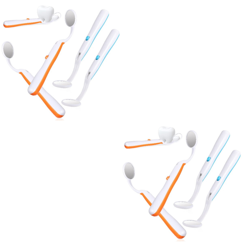 Tooth Mirror Oral Care Handheld Dental Mirror 8 Pcs