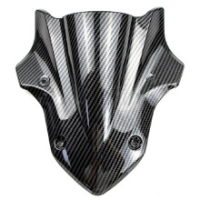 Parabrezza per Moto Z900 Parabrezza un Doppia Bolla Adatto per Z900 2017 2018 Modello nel Fibra di Carbonio