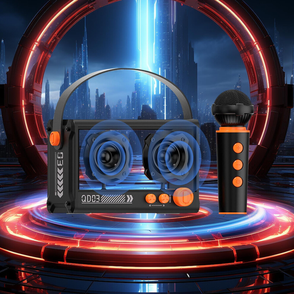 Txmfgh Bluetooth 5.2 Speaker With And Long Battery Light 972700659720