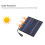 Solar submersible water pump with 14W panel 5