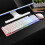 Gaming Keyboard and Mouse Combo Wireless Mechanical 104-Key 5
