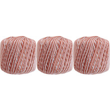 Threadart cotton crochet thread size 10, 3-pack, variegated