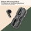 Ασύρματα ακουστικά Bluetooth Txmfgh Mechanical Wind, συμβατά με μείωση θορύβου ANC, κλήσεις HD και 5