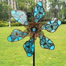 Quinlirra Windspiel, Metallskulptur für den Außenbereich, 17 cm