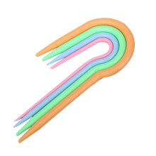4 piezas de herramientas de bordado, agujas de tejer, accesorios para suéteres hechos a mano, gancho de ganchillo