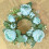 Artificial Rose Candle Ring Red Eucalyptus 1 Pack 7