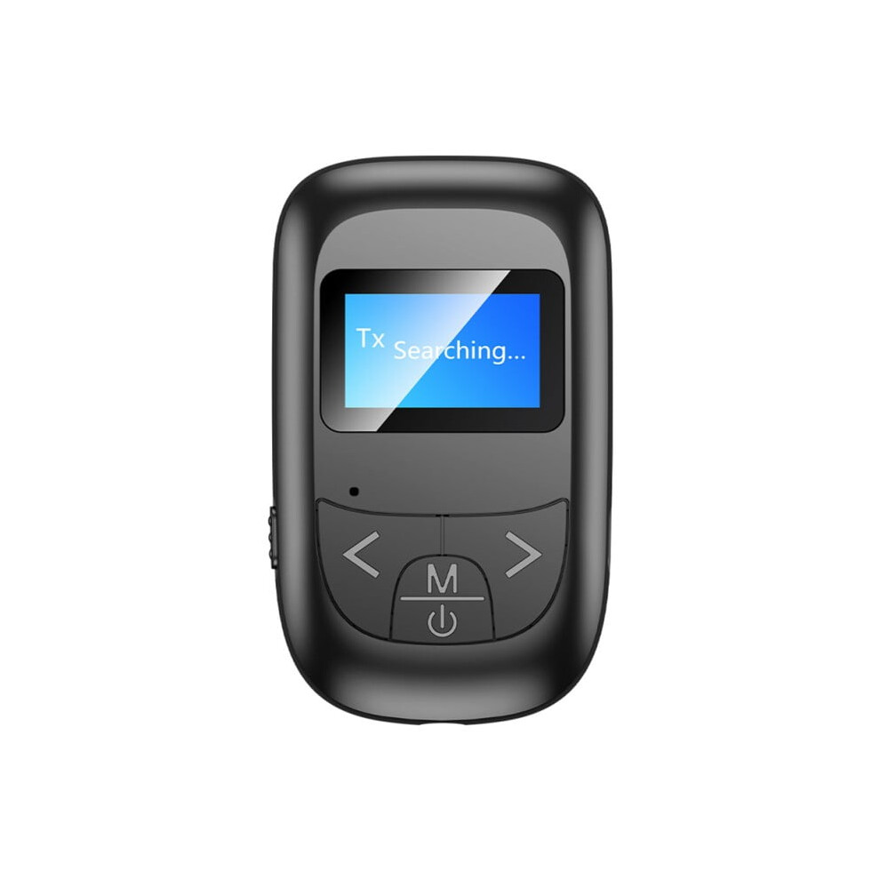 Bluetooth 5.0 audio adapter with LCD screen and 3.5mm aux-image-OPC-PW5GTSK-NEW