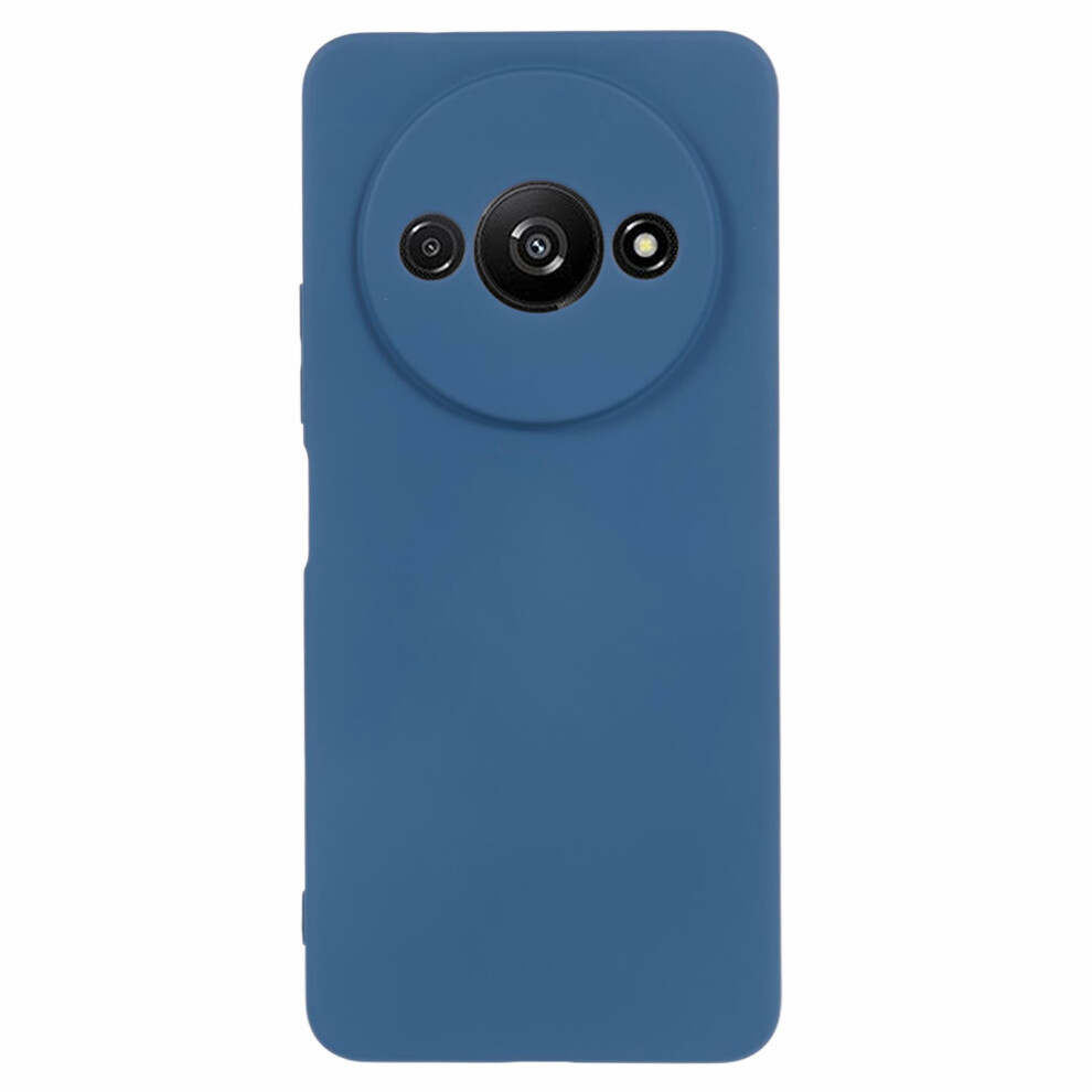 (Sapphire) Amorus For Xiaomi Redmi A3 4G / Poco C61 4G Case Precise Cutouts Tpu Fiber Lining Shockproof Phone Cover Blue 6914299708667