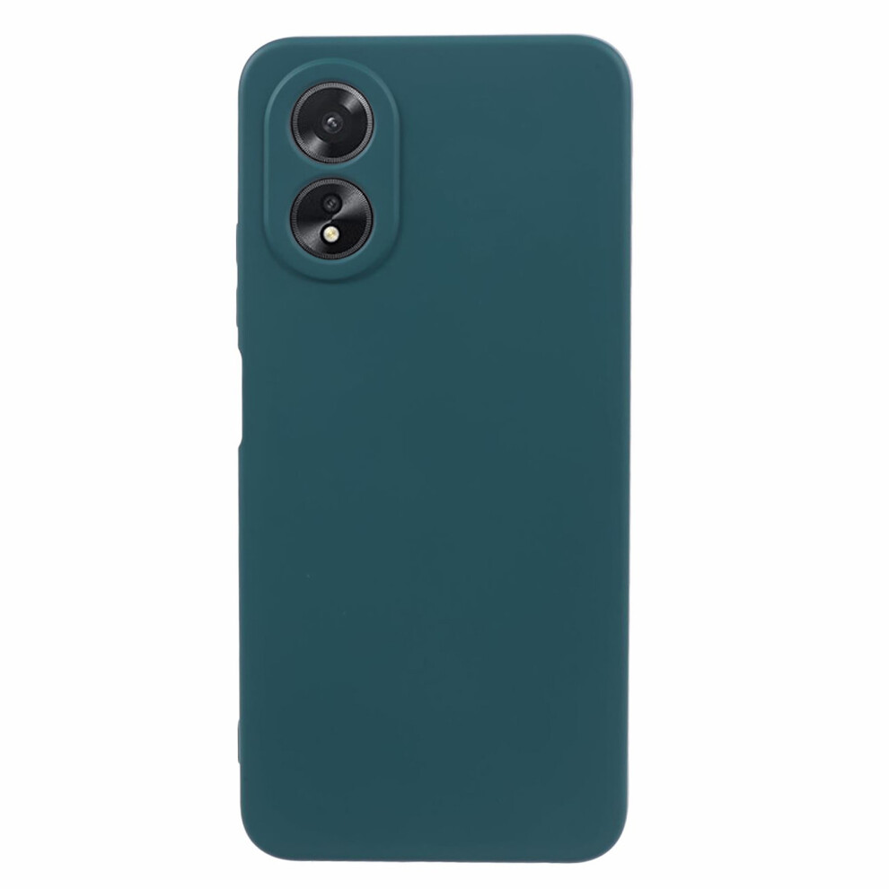 (Army ) Amorus For Oppo A78 4G Case Precise Cutouts Tpu Fiber Lining Shockproof Phone Cover Green 6914295900942
