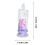 LED Electronic Candle Night Light Transparent Rose Warm 3