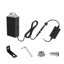 Luce di Guida A LED per Auto da 15 mm, Faretto per Griglia, 12-30 V, Anabbagliante, Abbagliante, Lente del Proiettore, 38 W, Luce di Guida A Due