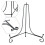 Iron Easel Display Stand for Bowl Plate Art Photo Frame 10 4