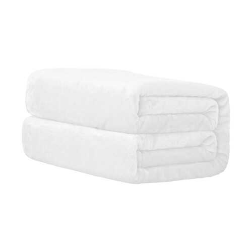Κουβέρτα από φανέλα fleece, απαλή, χωρίς ρυτίδες, 50x60 ίντσες 1