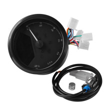 Contagiri LCD per Motociclette, Contachilometri, Tachimetro, Indicatore 'Olio LCD Digitale con Sensore di Induzione