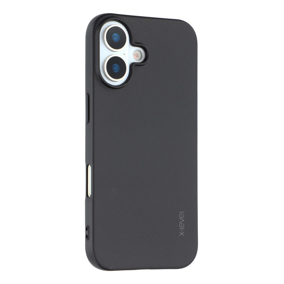(Black) X-Level Guardian Series For Iphone 17 Case Soft Tpu Frosted Protective Phone Cover Black 6914292049736