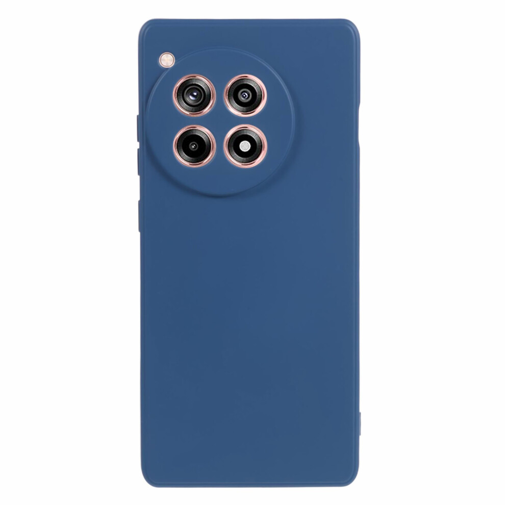 (Sapphire) Amorus For Oneplus Ace 3 5G Case Precise Cutouts Tpu Fiber Lining Shockproof Phone Cover Blue 6914298813430
