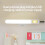 Txmfgh Dimmable LED Wall Reading Light with Rechargeable 5