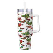 Mickey Mouse tumbler stainless steel 40 oz with handle and