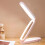 MERILER LED desk lamp adjustable color temperature stepless 6