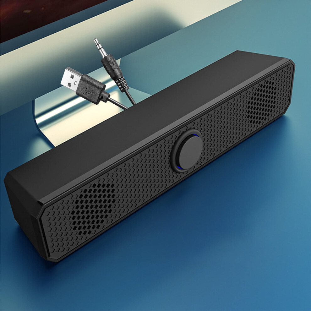 Txmfgh Desktop Speaker Usb Powered With Volume Knob And 908436406994