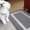Front Door Mat Indoor Outdoor Black Gray 1 Pack 4