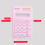 Mini 8-digit calculator for students blue pink 6