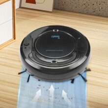 Quinlirra Robot balai intelligent 3 en 1 - Robot balai domestique - Balayage et lavage intégrés - Offres du jour - Liquidation