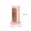 Space Heater Ceramic Fan Heater for Home Pink 3