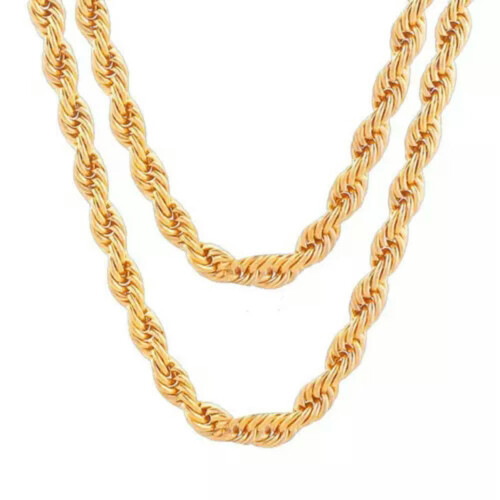 Colar RSAMD em ouro 18K com corrente redonda de 50cm 2