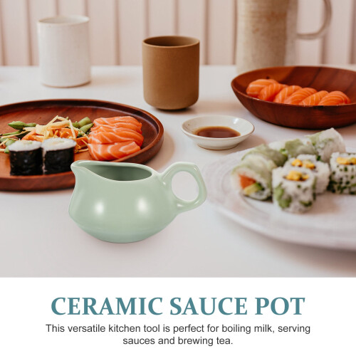 Ceramic Gravy Boat Elegant Casual 1 Set 2