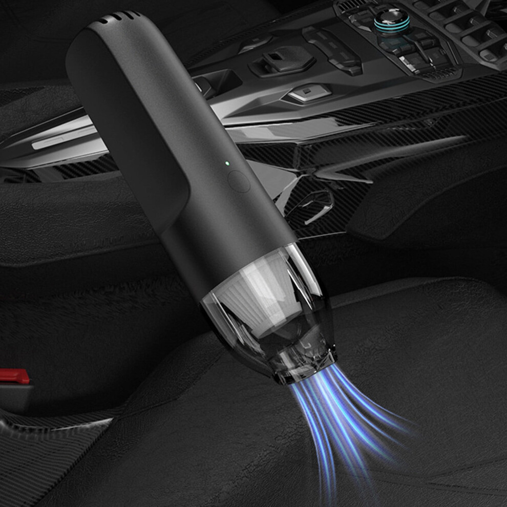 Handheld Car Vacuum Cleaner 5000Pa Wet/Dry With Led Light 908436431576