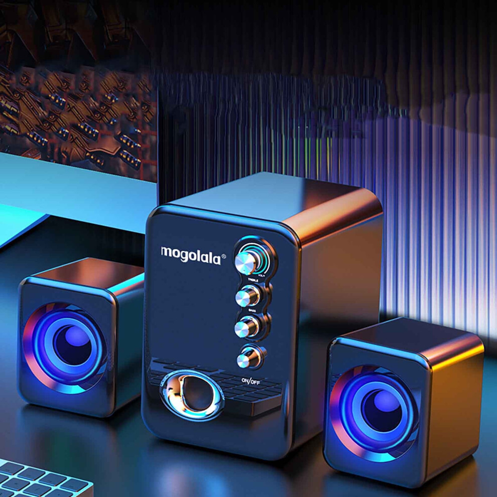 Valseel Computer Speakers Wired Bluetooth Mini Speaker 908436419826