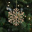 Christmas Tree Decorations Black Irregular Balls 12pcs 1