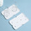 Paper Towel Box Bottom Bracket White Double Spring 6