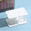 Paper Towel Box Bottom Bracket White Double Spring 7