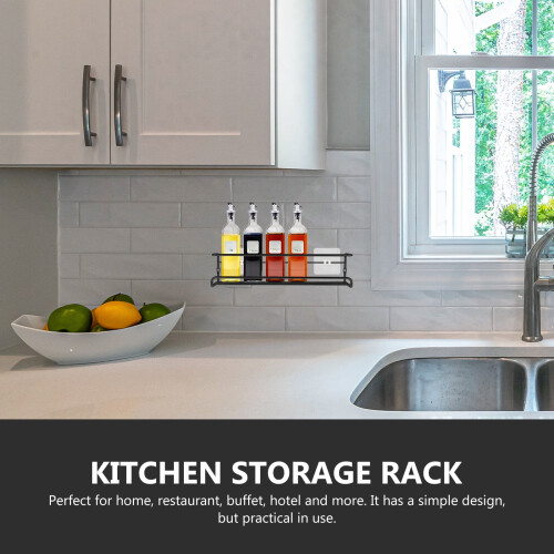 Kitchen Spice Shelf Mountable Organizer 3-Tier 2