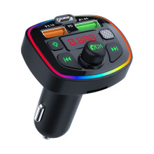 VALSEEL FM transmitter car adapter with USB charging