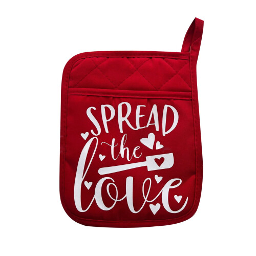 Oven Gloves Decorative Baking Set 2 Pairs