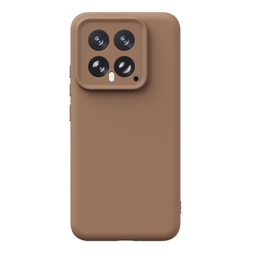 (Khaki) Ycaden For Xiaomi 14 Case Precise Cutouts Tpu Phone Back Cover 6914296808544