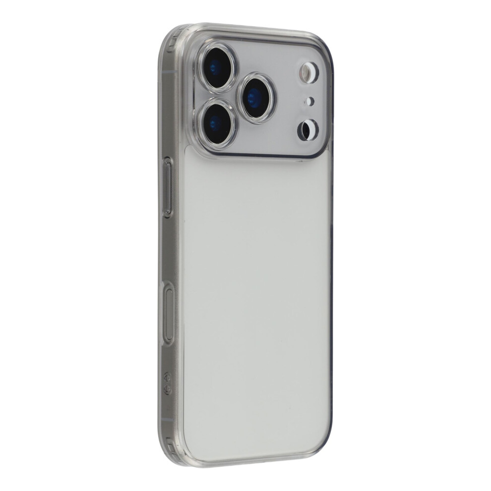 (Transparent ) X-Level For Iphone 17 Pro Case Precise Cutout Matte Tempered Glass + Tpu Phone Cover Black 6914298997048