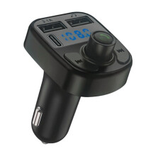 Car MP3 Player with USB Bluetooth Voltage Monitor