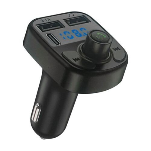 Car MP3 Player with USB Bluetooth Voltage Monitor