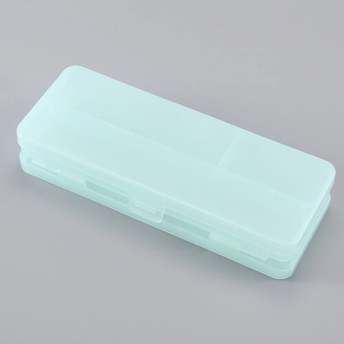VALSEEL translucent matte pencil case double-sided 1 piece 2