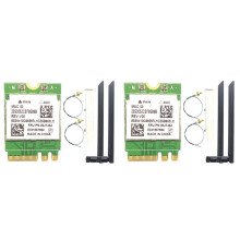 2X RTL8821AE Scheda di Rete un Doppia Frequenza M.2 NGFF 2230 Scheda di Rete Wireless Modulo WIFI Scheda di Rete Adattatore