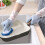 Waterproof Housework Gloves Blue Medium 7