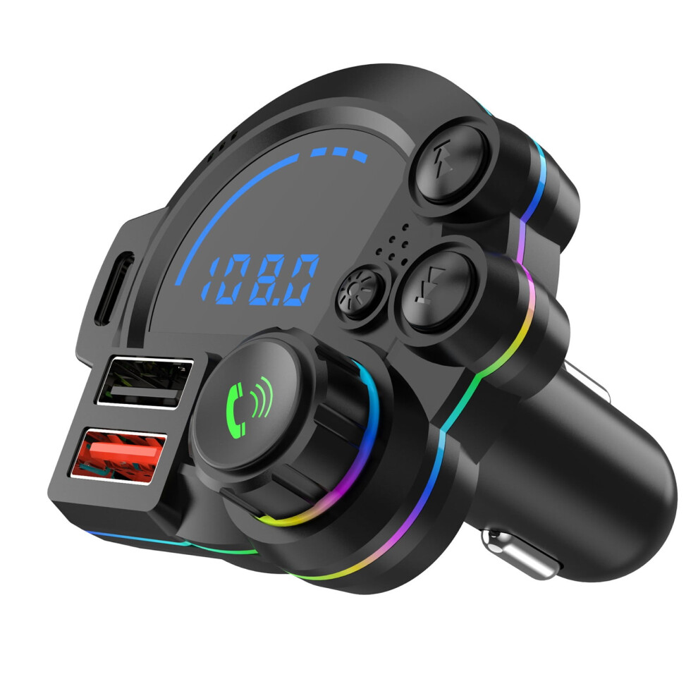 Valseel Bluetooth Fm Transmitter Car Adapter With Usb 908436427951