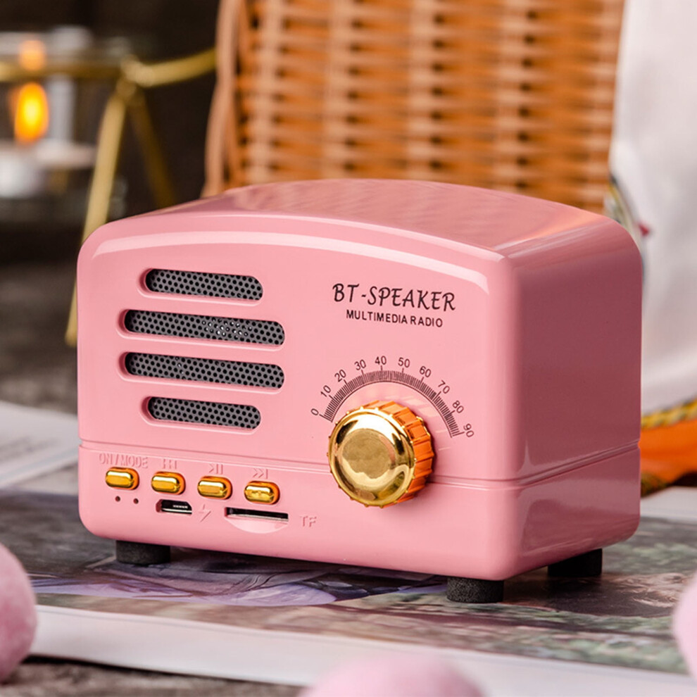 Valseel Bt01 Bluetooth Speaker Portable Retro Stereo With 908436428538