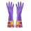 Quinlirra reusable cleaning gloves rubber extra-thick long 3